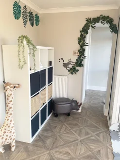 Discount Beliani Elainjakkara Keinonahka Säilytystila Tummanharmaa 60 X 32 Cm Rhino