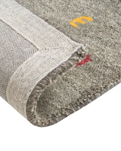 Matot<Beliani Gabbeh-Matto Villa Harmaa 160 X 230 Cm Seymen