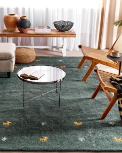 Matot<Beliani Gabbeh-Matto Villa Tummanvihrea 200 X 300 Cm Calti