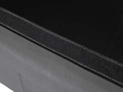 Sohvat<Beliani Harmaa 3-Istuttava Nahkasohva Chesterfield