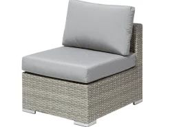 Cheap Beliani Harmaa 8-Istuttava Ulkosohvaryhma Pe-Rottingista Xxl