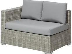 Cheap Beliani Harmaa 8-Istuttava Ulkosohvaryhma Pe-Rottingista Xxl