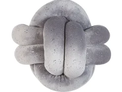 Flash Sale Beliani Harmaa Samettinen Solmutyyny Kimalteella O 20 Cm Malni