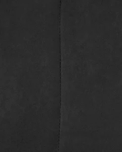 Outlet Beliani Hierontatuoli Jalkatuella Kangas Musta Hero