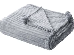 Tekstiilit<Beliani Huopa 150 X 200 Cm Harmaa Kaweri