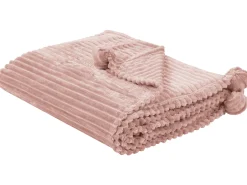 Tekstiilit<Beliani Huopa 150 X 200 Cm Vaaleanpunainen Kaweri