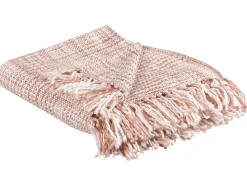 Discount Beliani Huopa Akryyli Ruskea/Valkoinen 125 X 150 Cm Deurali