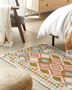 Tekstiilit<Beliani Huopa Beige/Oranssi 130 X 170 Cm Bangre