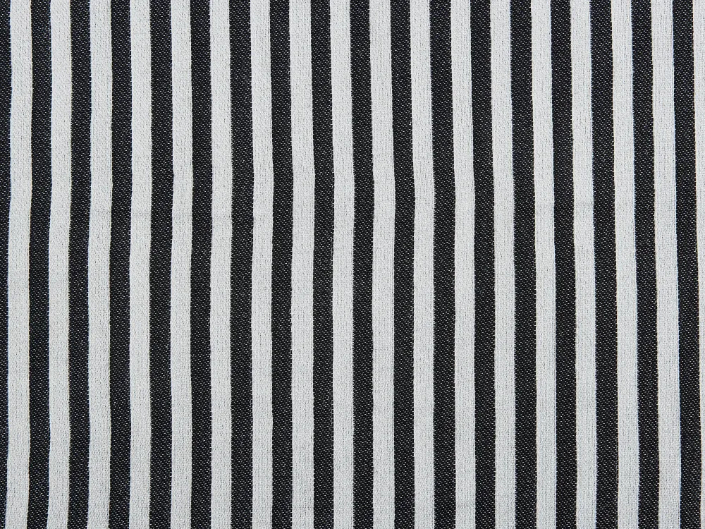 Tekstiilit<Beliani Huopa Musta/Valkoinen 130 X 170 Cm Sunwal