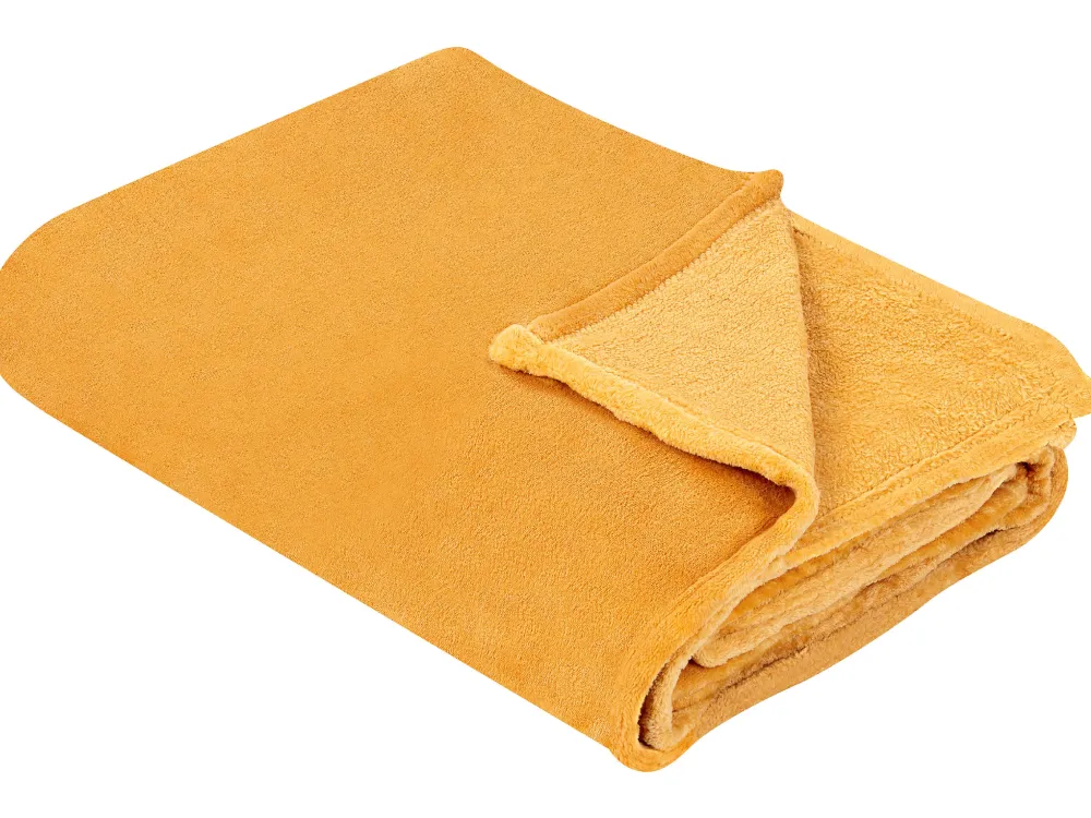 Tekstiilit<Beliani Huopa Oranssi 200 X 220 Cm Bayburt