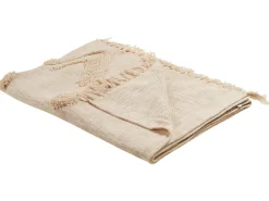 Outlet Beliani Huopa Puuvilla Beige 130 X 180 Cm Fatehpur
