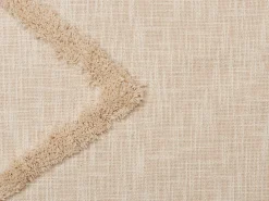 Tekstiilit<Beliani Huopa Puuvilla Beige 130 X 180 Cm Jaunpur