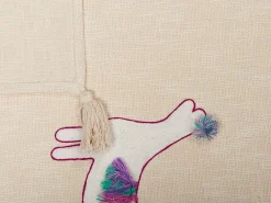 Tekstiilit<Beliani Huopa Puuvilla Beige/Vaaleanpunainen 130 X 180 Cm Nandyal