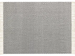 Tekstiilit<Beliani Huopa Puuvilla Musta/Valkoinen 125 X 150 Cm Chyama