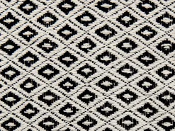 Tekstiilit<Beliani Huopa Puuvilla Musta/Valkoinen 125 X 150 Cm Chyama