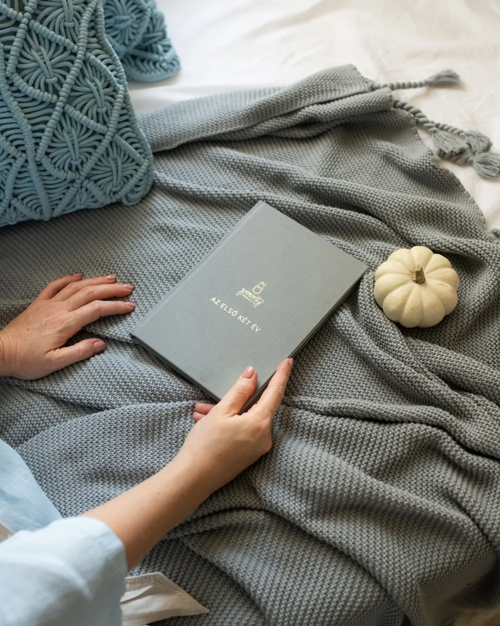 Cheap Beliani Huopa Puuvilla Vaaleanharmaa 125 X 150 Cm Nazilli