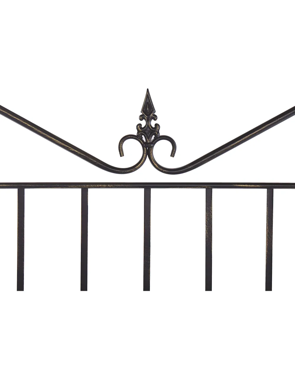 New Beliani Hylly Rauta 4 Hyllya Musta Pavona