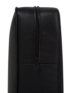 Nojatuolit<Beliani Iso Musta Keinonahkaverhoiltu Nojatuoli Chesterfield