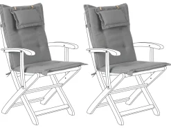 Hot Beliani Istuintyyny 2Kpl Harmaa Maui