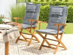 Hot Beliani Istuintyyny 2Kpl Harmaa Maui