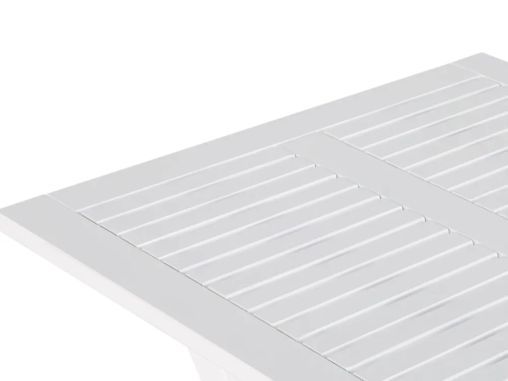 Ulkokalusteet<Beliani 2-Istuttava Bistrosetti Akaasia Valkoinen Fiji