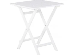 Ulkokalusteet<Beliani 2-Istuttava Bistrosetti Akaasia Valkoinen Fiji