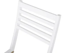 Ulkokalusteet<Beliani 2-Istuttava Bistrosetti Akaasia Valkoinen Fiji