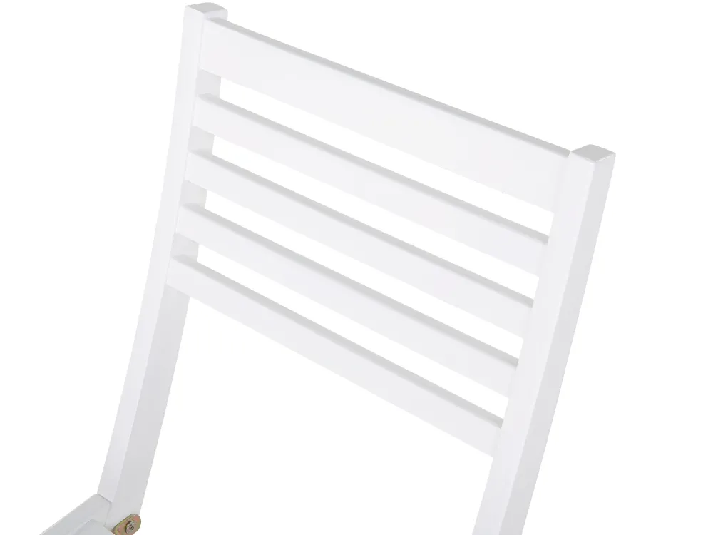 Ulkokalusteet<Beliani 2-Istuttava Bistrosetti Akaasia Valkoinen Fiji