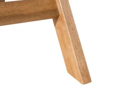 Ulkokalusteet<Beliani 2-Istuttava Bistrosetti Akaasia Vaalea Puu Fiji