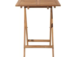 Ulkokalusteet<Beliani 2-Istuttava Bistrosetti Akaasia Vaalea Puu Fiji