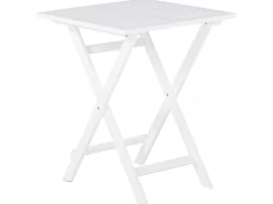 Ulkokalusteet<Beliani 2-Istuttava Bistrosetti Akaasia Valkoinen/Mintunvihrea Fiji