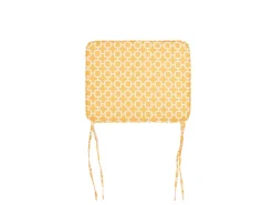 Ulkokalusteet<Beliani 2-Istuttava Bistrosetti Akaasia Valkoinen/Keltainen Fiji