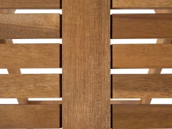 Discount Beliani 2-Istuttava Bistrosetti Akaasia Vaalea Puu/Sininen Fiji