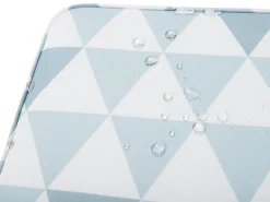 Discount Beliani 2-Istuttava Bistrosetti Akaasia Vaalea Puu/Sininen Fiji