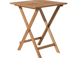 Discount Beliani 2-Istuttava Bistrosetti Akaasia Vaalea Puu/Sininen Fiji