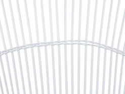 Ulkokalusteet<Beliani 2-Istuttava Bistrosetti Polyrottinki Luonnonvalkoinen Mesyna