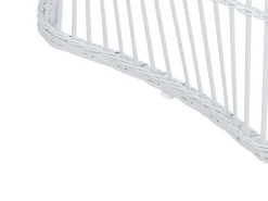 Ulkokalusteet<Beliani 2-Istuttava Bistrosetti Polyrottinki Luonnonvalkoinen Mesyna