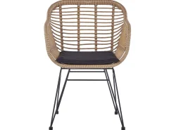 Cheap Beliani 2-Istuttava Bistrosetti Polyrottinki Luonnonvari Tropea Ii