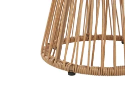 Clearance Beliani 2-Istuttava Bistrosetti Polyrottinki Luonnonvari Trestina