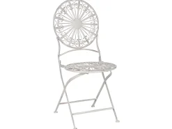 Clearance Beliani 2-Istuttava Bistrosetti Rauta Valkoinen Scafa