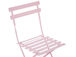 Ulkokalusteet<Beliani 2-Istuttava Bistrosetti Teras Pastellipinkki Fiori