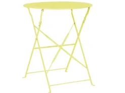 Flash Sale Beliani 2-Istuttava Bistrosetti Teras Limenvihrea Fiori