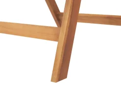 Best Beliani 2-Istuttava Bistrosetti Vaalea Akasiapuu Sininen Java