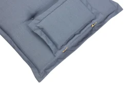 Best Beliani 2-Istuttava Bistrosetti Vaalea Akasiapuu Sininen Java