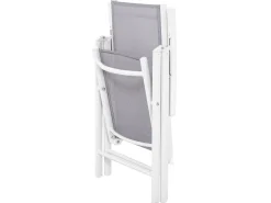 Ulkokalusteet<Beliani 6-Istuttava Harmaa Alumiininen Ulkoruokailuryhma Catania