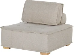 Flash Sale Beliani 4-Istuttava Kulmamoduulisohva Beige Tibro