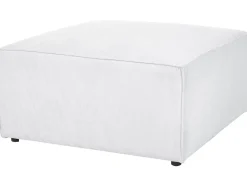 Store Beliani 3-Istuttava Kulmasohva Ja Rahi Vakosametti Vasenk. Luonnonvalkoinen Lemvig