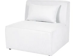 Store Beliani 3-Istuttava Kulmasohva Ja Rahi Vakosametti Vasenk. Luonnonvalkoinen Lemvig