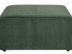 Flash Sale Beliani 3-Istuttava Kulmasohva Ja Rahi Vakosametti Vasenk. Tummanvihrea Lemvig