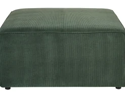 Sohvat<Beliani 4-Istuttava Kulmasohva Ja Rahi Vakosametti Oikeak. Tummanvihrea Lemvig